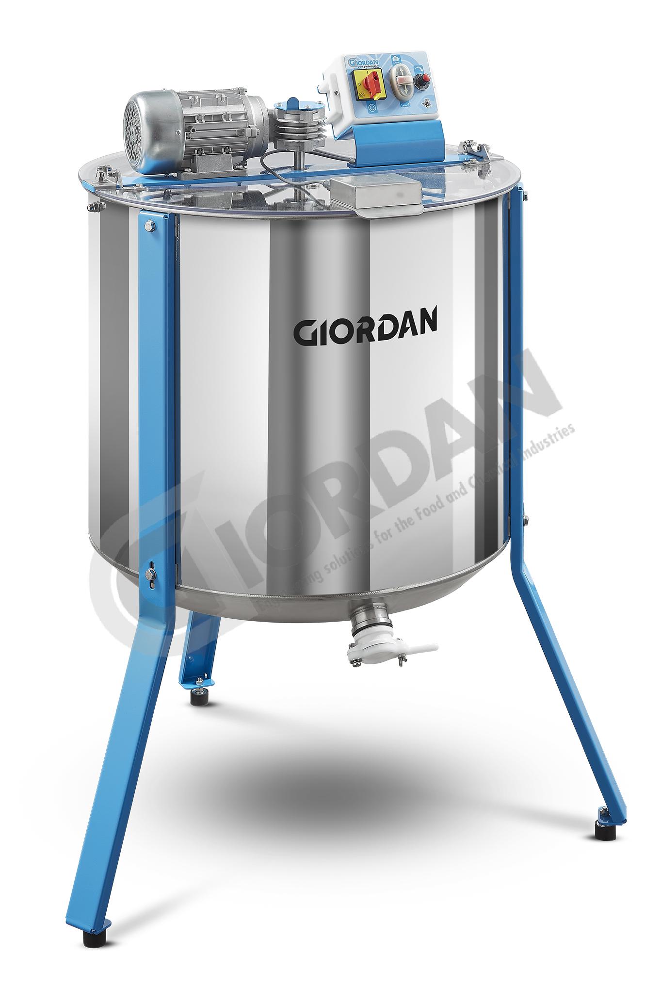 SMIELATORE TANGENZIALE 6 FAVI LANGSTROTH CON MOTORE