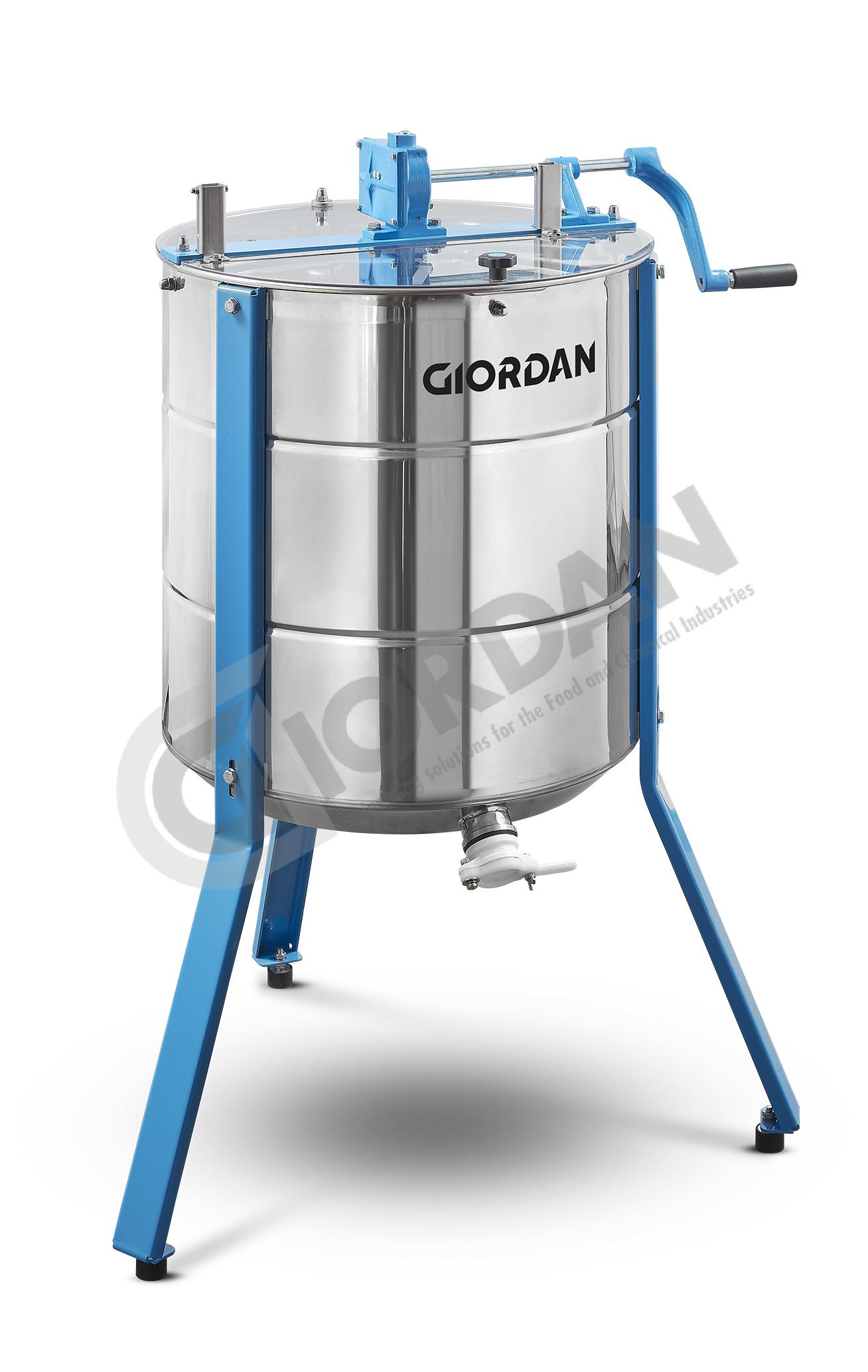 (104S) SMIELATORE RADIALE DA 9 FAVI MELARIO D.B. MANUALE CON FRENO