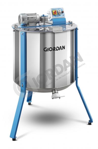 SMIELATORE TANGENZIALE 6 FAVI LANGSTROTH CON MOTORE