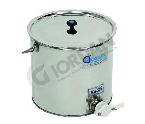 STAINLESS STEEL BUCKET WITH HANDLE