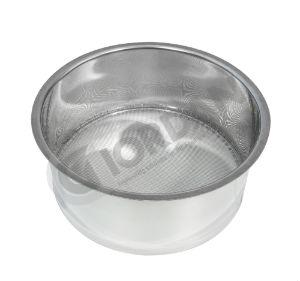 STRAINER. Coarse Stainless steel strainer for use with 50-200 kg honey tanks